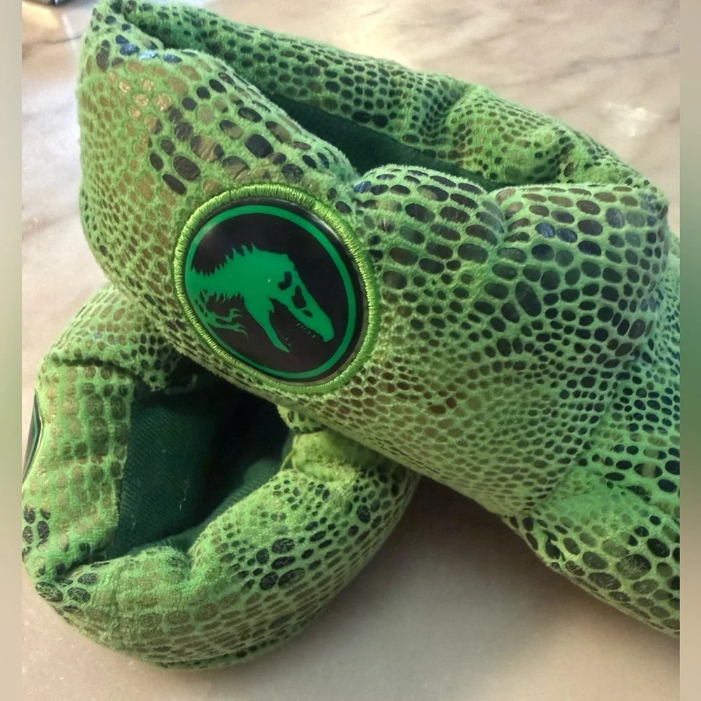 Jurassic World light up Dino kids slippers L (9/10)